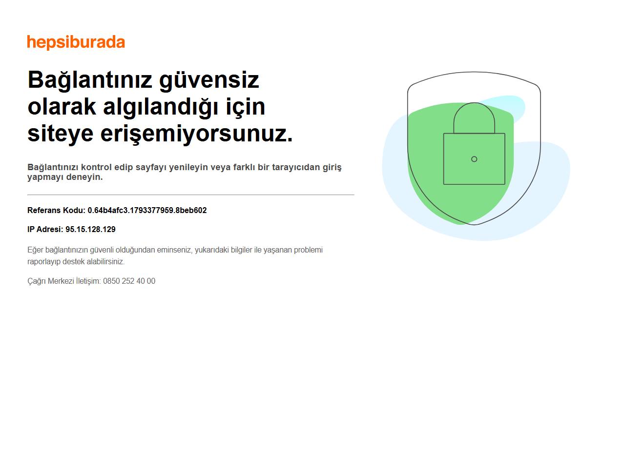 Hepsiburada website preview