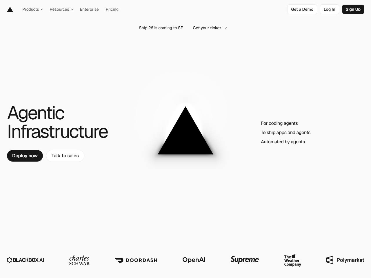 Vercel website preview