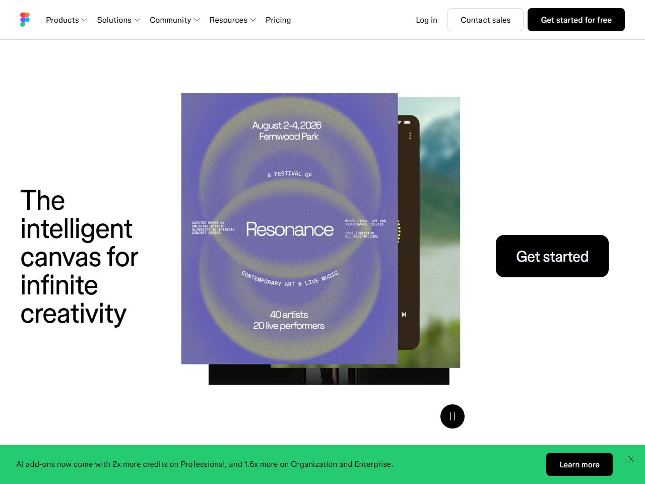 Figma website preview